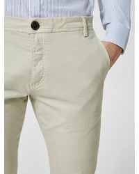 hellbeige Chinohose von Selected Homme