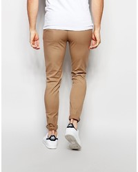 hellbeige Chinohose von Asos