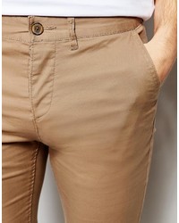 hellbeige Chinohose von Asos