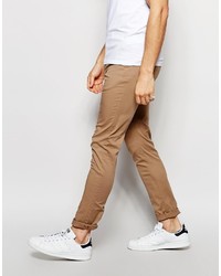 hellbeige Chinohose von Asos