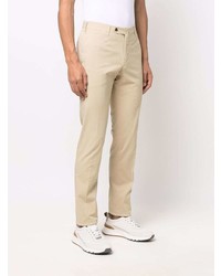 hellbeige Chinohose von Pt01