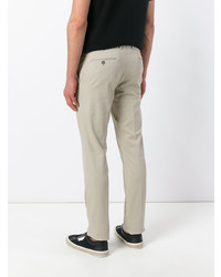 hellbeige Chinohose von Pt01