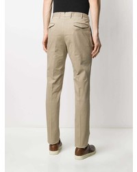 hellbeige Chinohose von Pt01