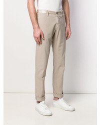 hellbeige Chinohose von Incotex