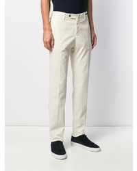 hellbeige Chinohose von Pt01