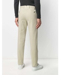 hellbeige Chinohose von Pt01