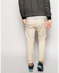 hellbeige Chinohose von Esprit