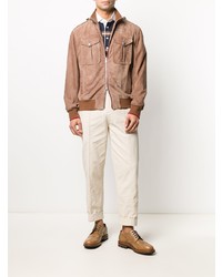 hellbeige Chinohose von Brunello Cucinelli