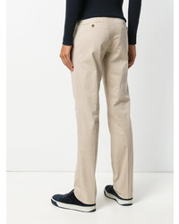 hellbeige Chinohose von Canali