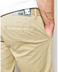 hellbeige Chinohose