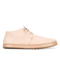 hellbeige Chukka-Stiefel aus Leder von Marsèll