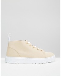 hellbeige Chukka-Stiefel von Dr. Martens