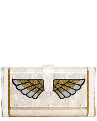 hellbeige Clutch von Edie Parker