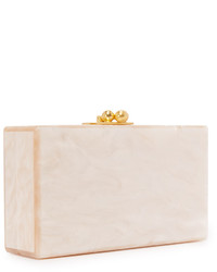 hellbeige Clutch von Edie Parker