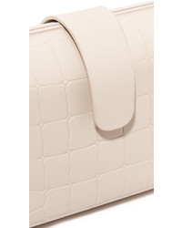 hellbeige Clutch von Edie Parker