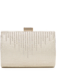 hellbeige Clutch von Whiting & Davis