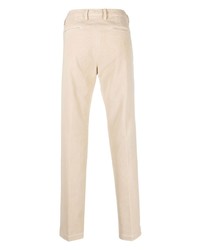 hellbeige Cord Chinohose von Borrelli