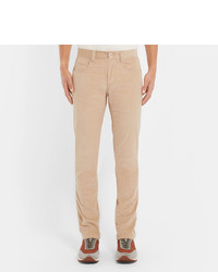 hellbeige Cordjeans von Loro Piana