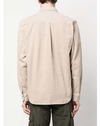 hellbeige Cordlangarmhemd von Carhartt WIP