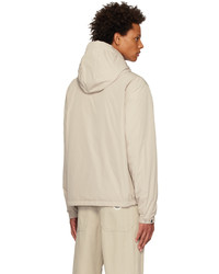 hellbeige Daunenjacke von Moncler