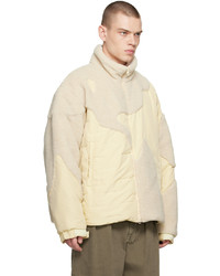 hellbeige Daunenjacke von Kusikohc