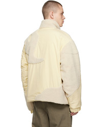 hellbeige Daunenjacke von Kusikohc