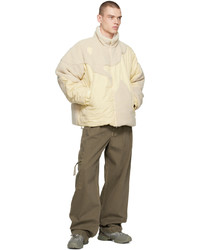 hellbeige Daunenjacke von Kusikohc