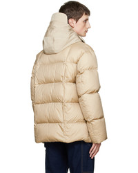 hellbeige Daunenjacke von Ten C