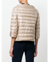 hellbeige Daunenjacke von Herno