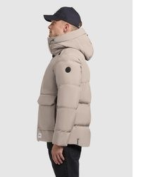 hellbeige Daunenjacke von khujo