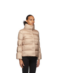 hellbeige Daunenjacke von Moncler