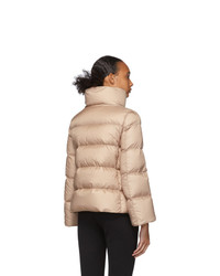 hellbeige Daunenjacke von Moncler