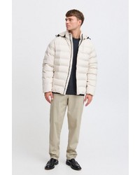 hellbeige Daunenjacke von Solid