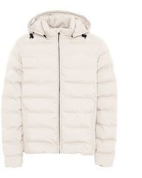 hellbeige Daunenjacke von Solid
