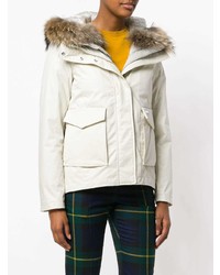 hellbeige Daunenjacke von Woolrich