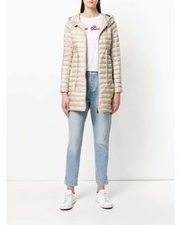 hellbeige Daunenmantel von Moncler