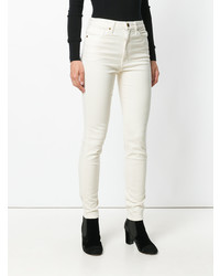 hellbeige enge Jeans von Khaite