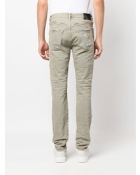 hellbeige enge Jeans von purple brand