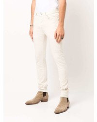 hellbeige enge Jeans von purple brand