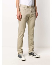 hellbeige enge Jeans von Dondup