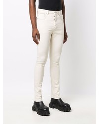 hellbeige enge Jeans von Rick Owens DRKSHDW