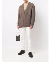 hellbeige enge Jeans von John Elliott