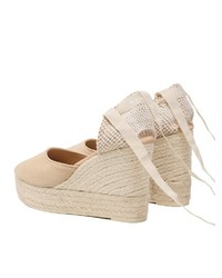 hellbeige Espadrilles von Manebi