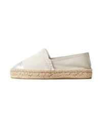 hellbeige Espadrilles von Mango