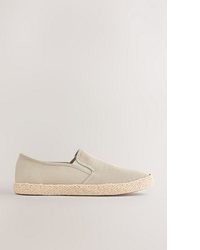 hellbeige Espadrilles von next