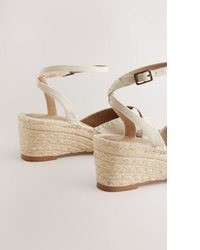 hellbeige Espadrilles von NEXT