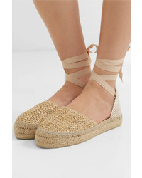 hellbeige Espadrilles von Manebi