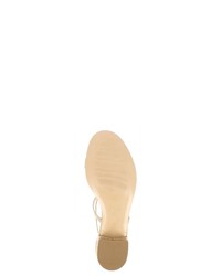 hellbeige flache Sandalen aus Wildleder von Evita
