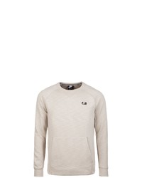 hellbeige Fleece-Sweatshirt von Nike Sportswear