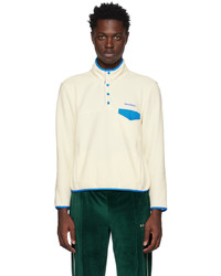 hellbeige Fleece-Sweatshirt von Sporty & Rich